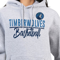NBA Minnesota Timberwolves G-III 4Her by Carl Banks Women's Graphics Fleece Pullover Hoodie