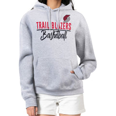 NBA Portland Trail Blazers G-III 4Her by Carl Banks Women's Graphics Fleece Pullover Hoodie