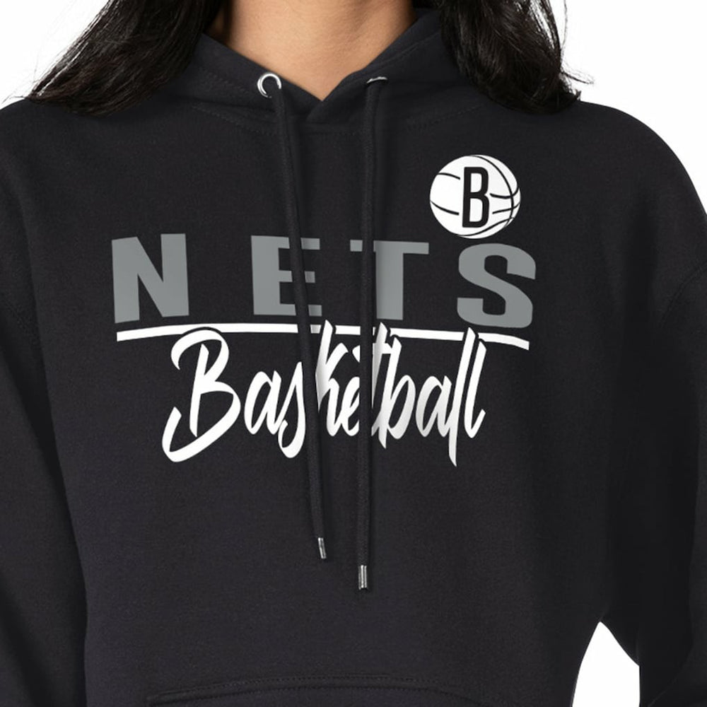 NBA Brooklyn Nets G-III 4Her by Carl Banks Women's Graphics Fleece Pullover Hoodie