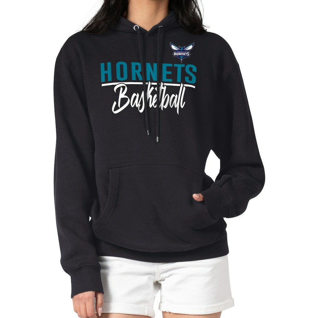 NBA Charlotte Hornets G-III 4Her by Carl Banks Women's Graphics Fleece Pullover Hoodie