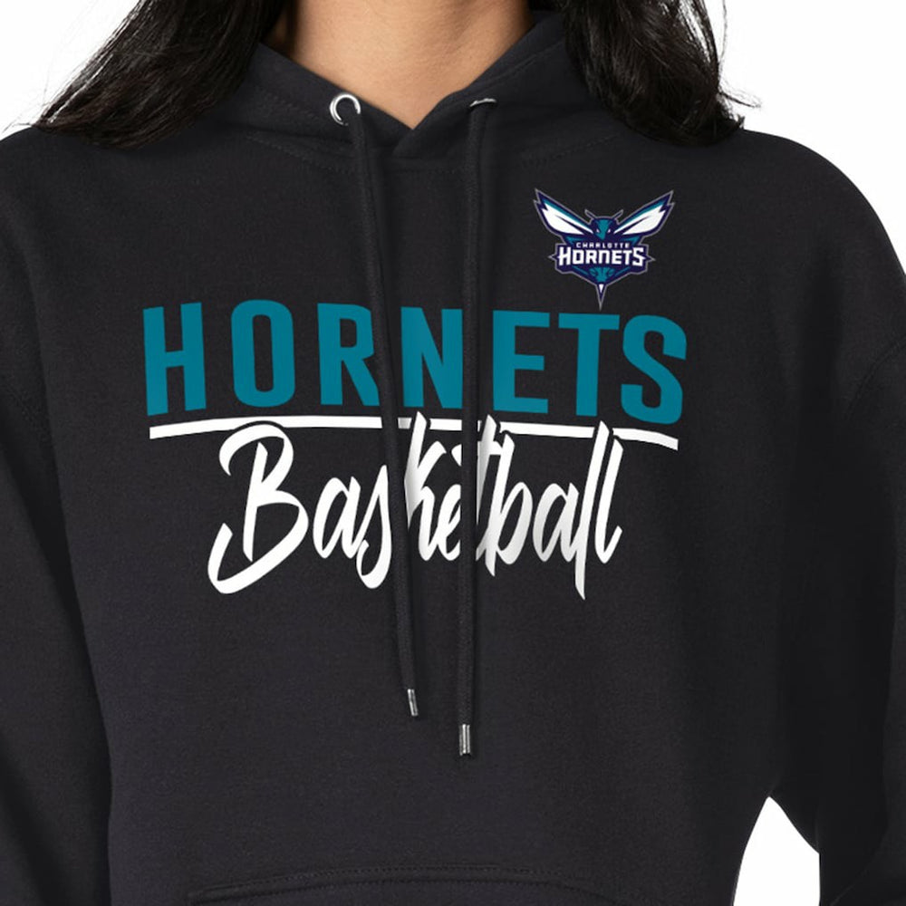 NBA Charlotte Hornets G-III 4Her by Carl Banks Women's Graphics Fleece Pullover Hoodie