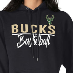 NBA Milwaukee Bucks G-III 4Her by Carl Banks Women's Graphics Fleece Pullover Hoodie