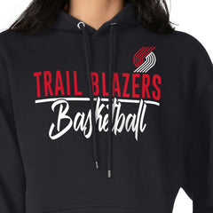 NBA Portland Trail Blazers G-III 4Her by Carl Banks Women's Graphics Fleece Pullover Hoodie