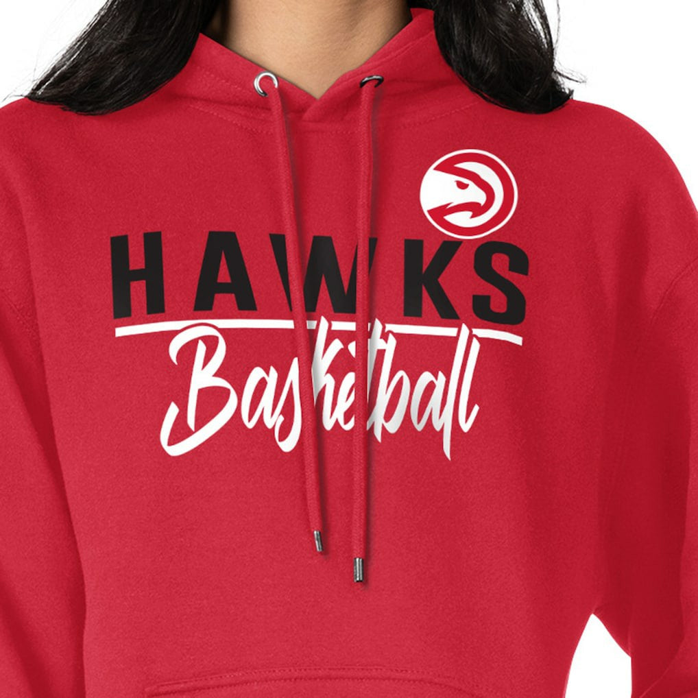NBA Atlanta Hawks G-III 4Her by Carl Banks Women's Graphics Fleece Pullover Hoodie