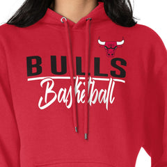 NBA Chicago Bulls G-III 4Her by Carl Banks Women's Graphics Fleece Pullover Hoodie sale