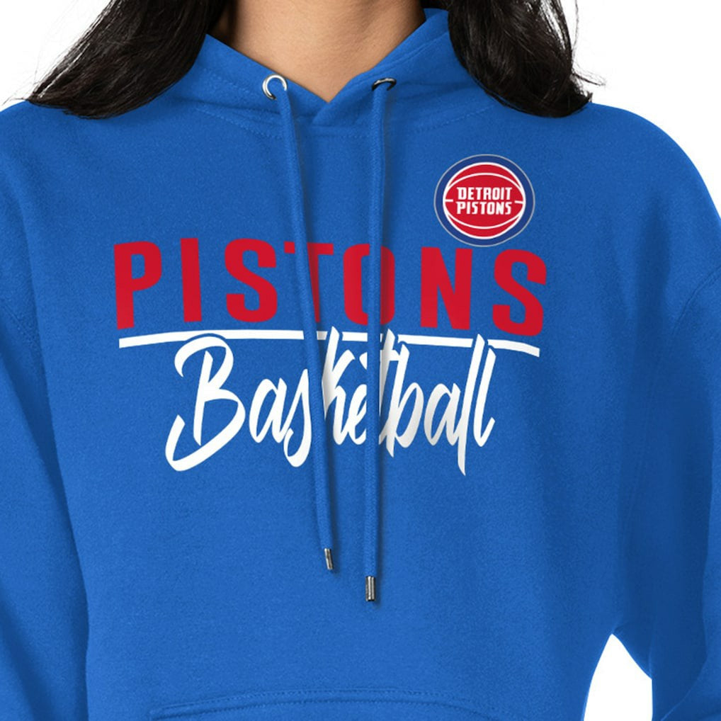 NBA Detroit Pistons G-III 4Her by Carl Banks Women's Graphics Fleece Pullover Hoodie sale