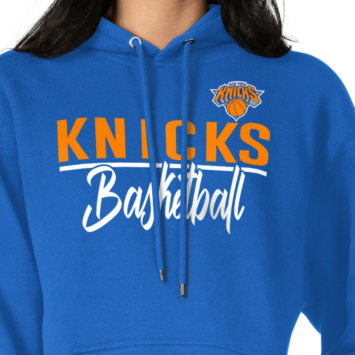 NBA New York Knicks G-III 4Her by Carl Banks Women's Graphics Fleece Pullover Hoodie