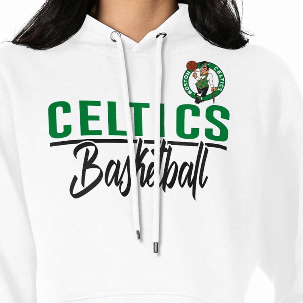 NBA Boston Celtics G-III 4Her by Carl Banks Women's Graphics Fleece Pullover Hoodie