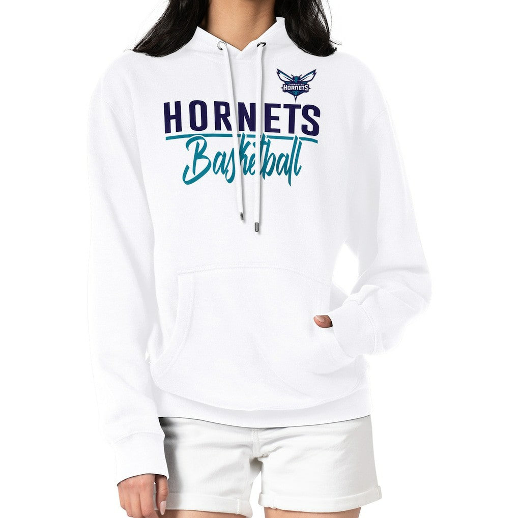 NBA Charlotte Hornets G-III 4Her by Carl Banks Women's Graphics Fleece Pullover Hoodie