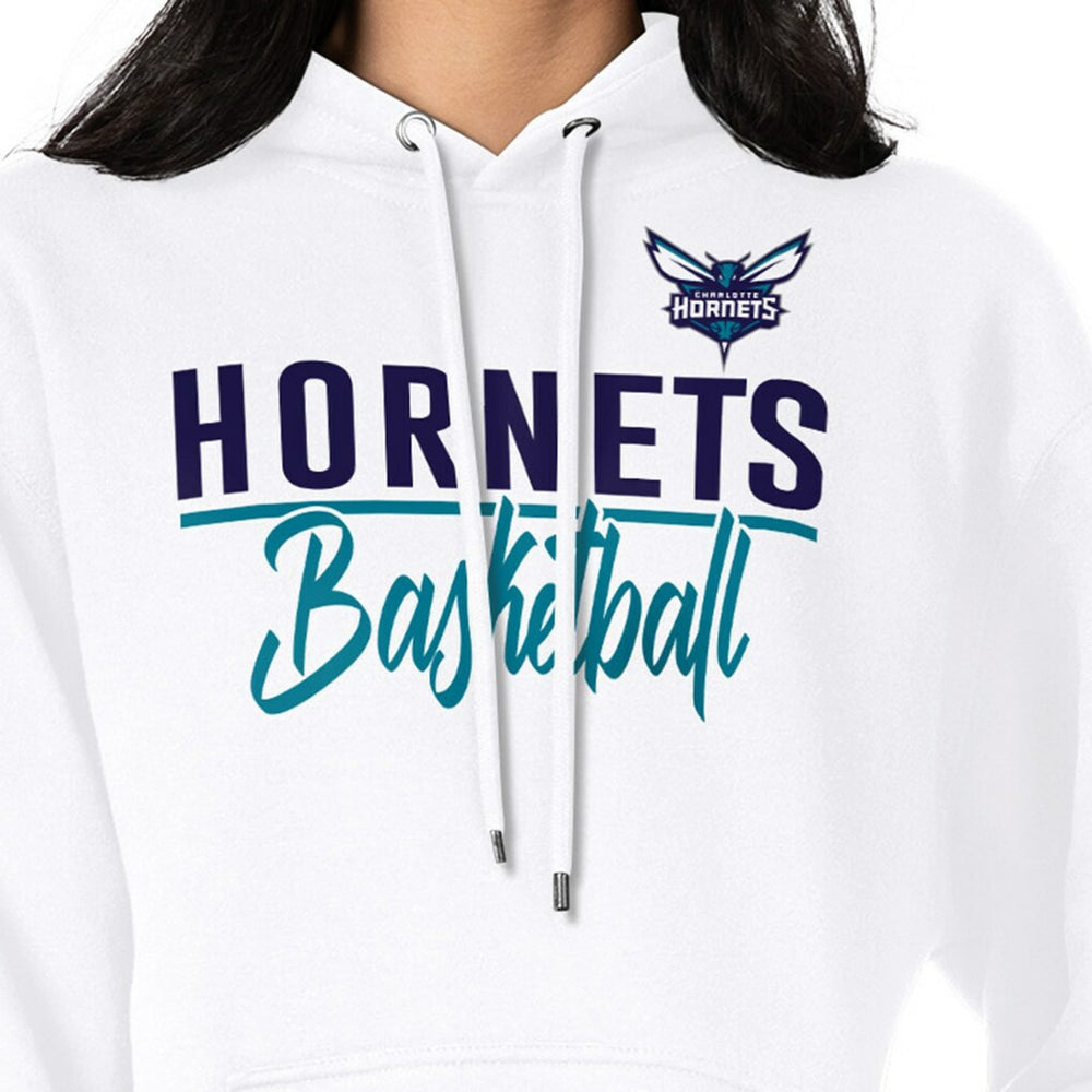 NBA Charlotte Hornets G-III 4Her by Carl Banks Women's Graphics Fleece Pullover Hoodie