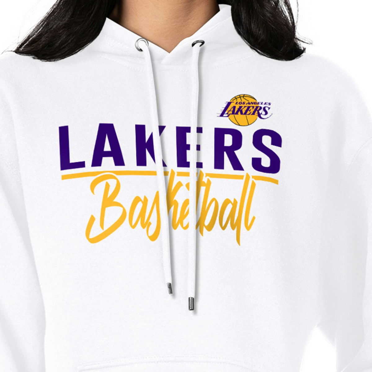 NBA Los Angeles Lakers G-III 4Her by Carl Banks Women's Graphics Fleece Pullover Hoodie
