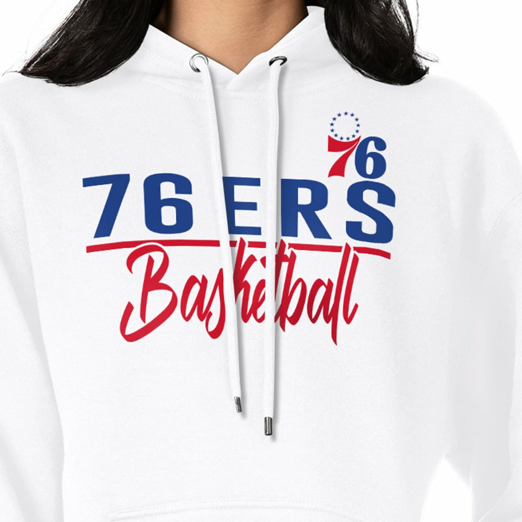 NBA Philadelphia 76ers G-III 4Her by Carl Banks Women's Graphics Fleece Pullover Hoodie