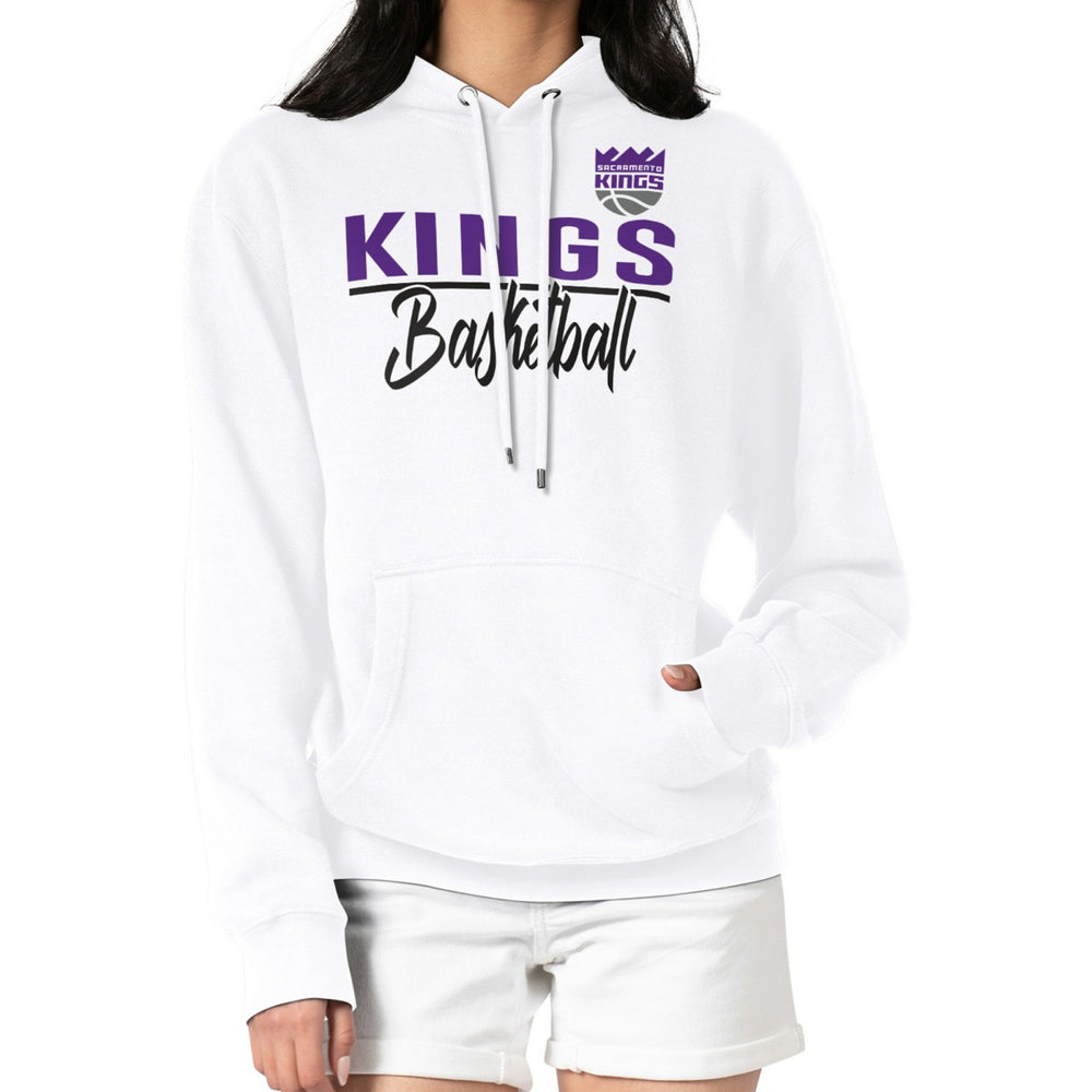 NBA Sacramento Kings G-III 4Her by Carl Banks Women's Graphics Fleece Pullover Hoodie