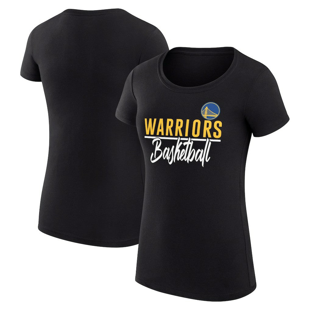 NBA Golden State Warriors G-III 4Her by Carl Banks Women's Super-Slim Fit Lightweight Team Sport V-Neck T-Shirt sale