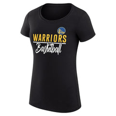 NBA Golden State Warriors G-III 4Her by Carl Banks Women's Super-Slim Fit Lightweight Team Sport V-Neck T-Shirt sale