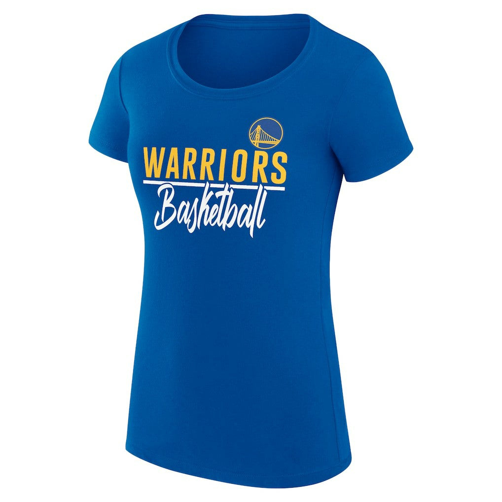 NBA Golden State Warriors G-III 4Her by Carl Banks Women's Super-Slim Fit Lightweight Team Sport V-Neck T-Shirt sale