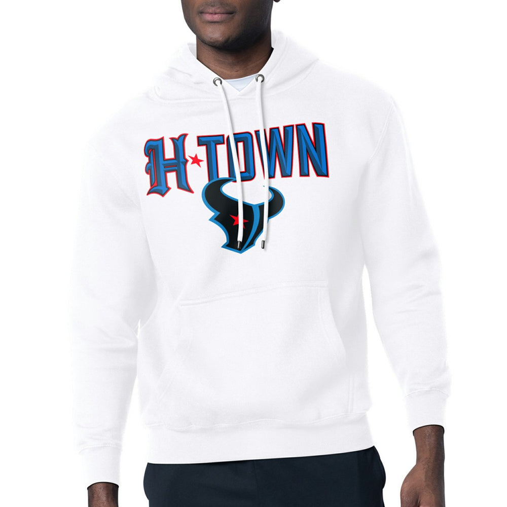Starter H-Town Graphic Fleece Pullover Hoodie - Houston Texans