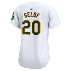 MLB Zack Gelof Athletics Nike Women's Home Limited Player Jersey – White