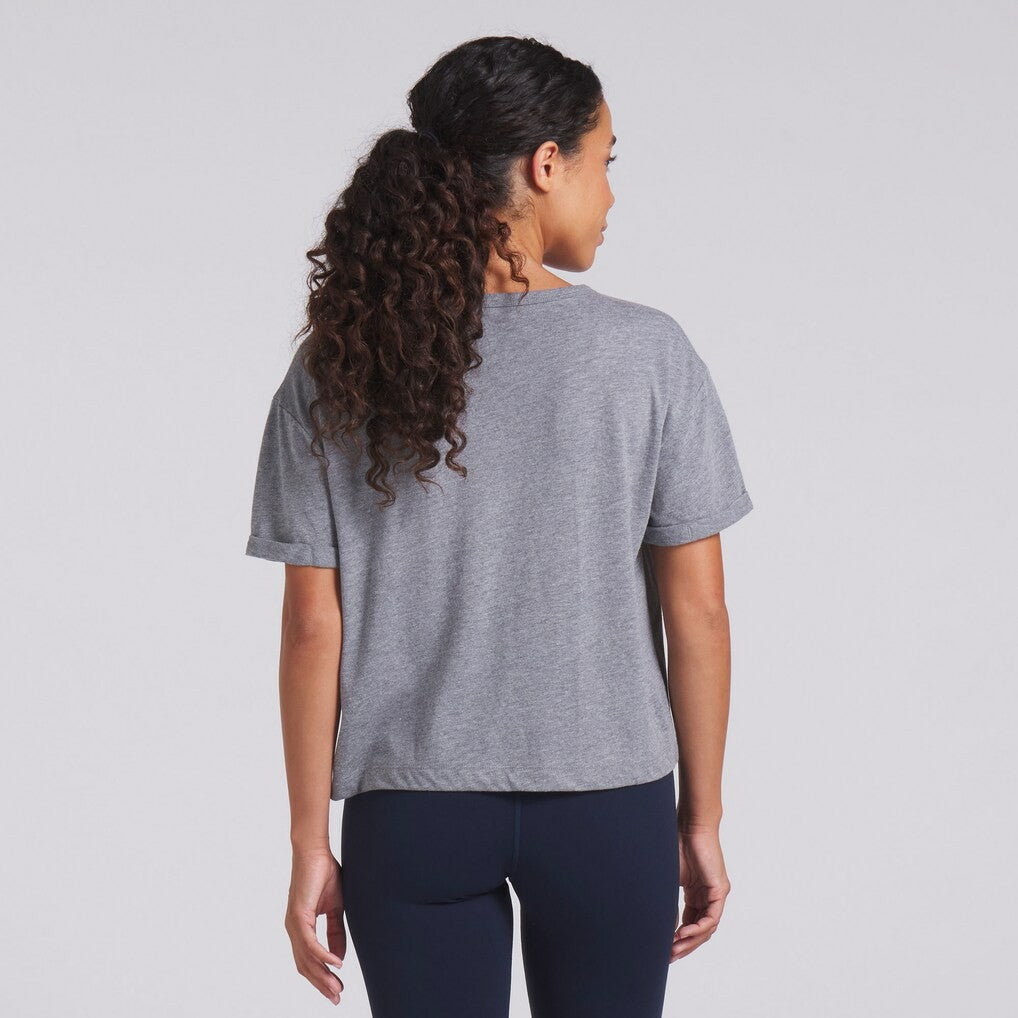 Women's Swing Pass Tri-Blend Boxy T-Shirt - Dallas Cowboys