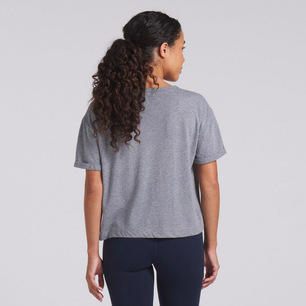 Women's Swing Pass Tri-Blend Boxy T-Shirt - Dallas Cowboys