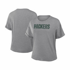 Women's Swing Pass Tri-Blend Boxy T-Shirt - Green Bay Packers
