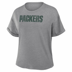 Women's Swing Pass Tri-Blend Boxy T-Shirt - Green Bay Packers