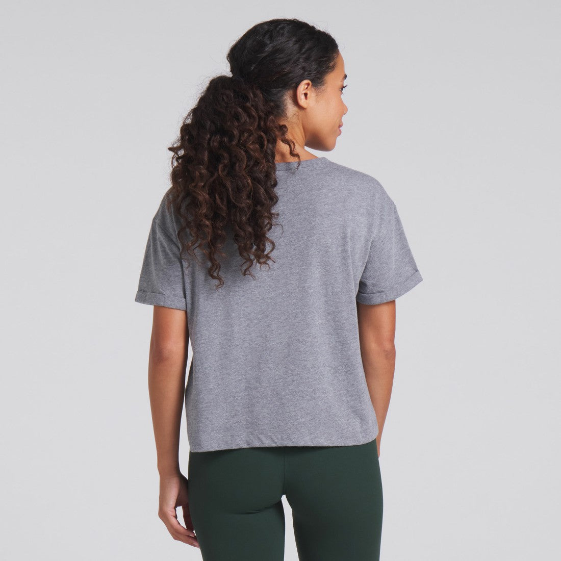 Women's Swing Pass Tri-Blend Boxy T-Shirt - Green Bay Packers