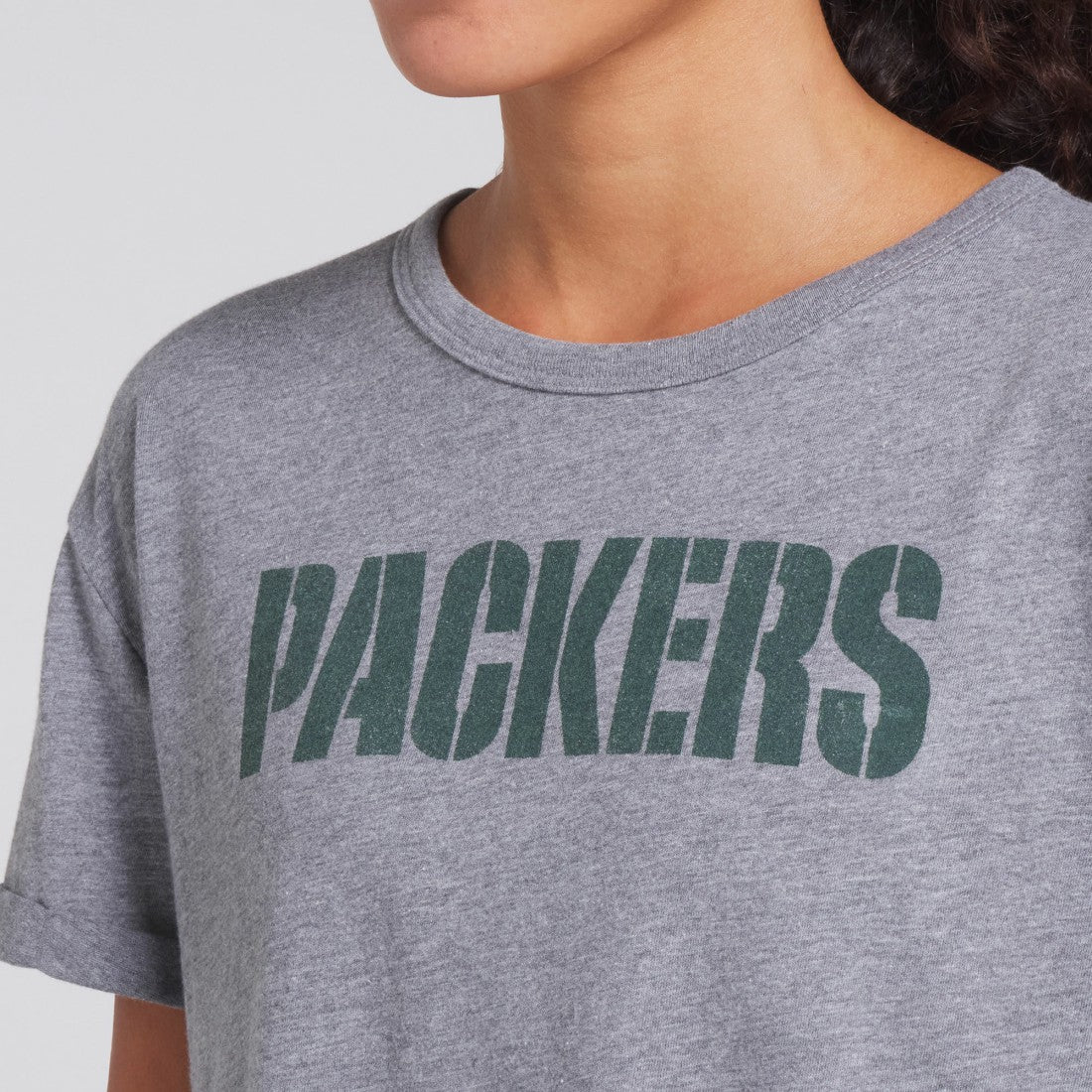Women's Swing Pass Tri-Blend Boxy T-Shirt - Green Bay Packers