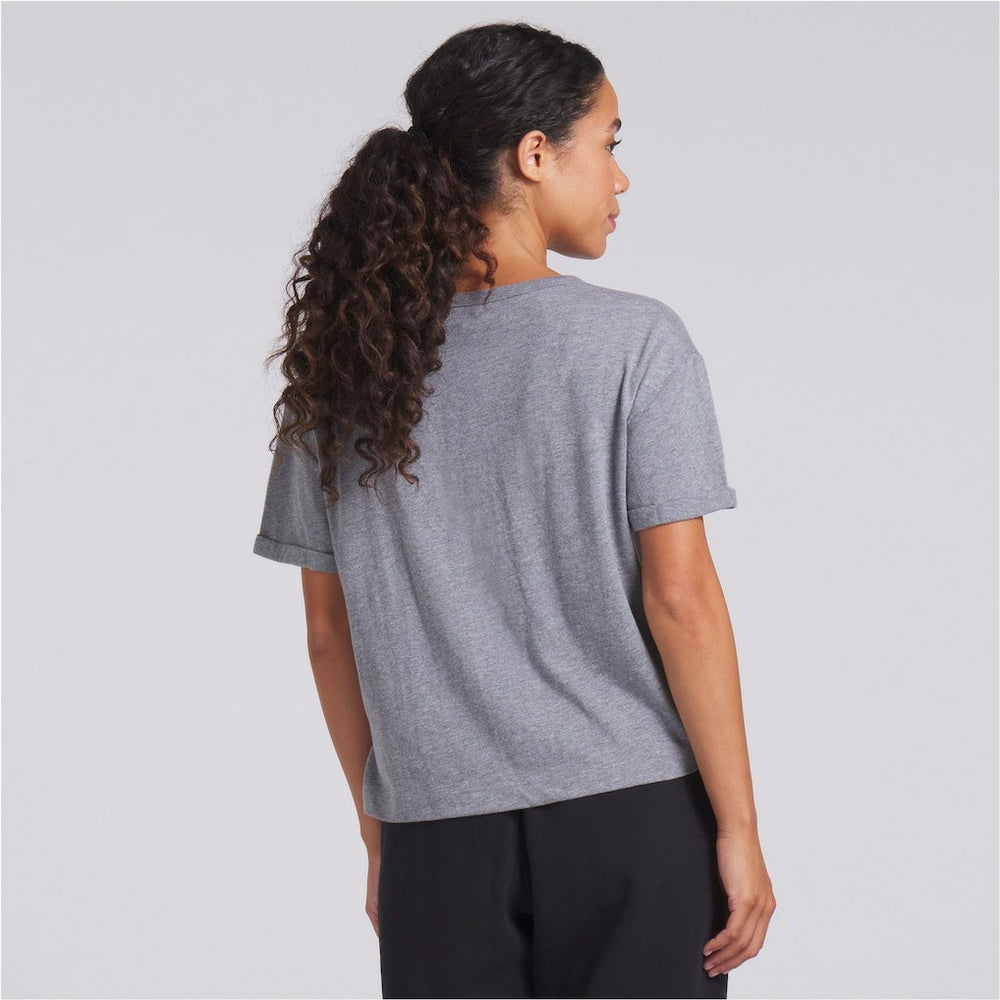 Women's Swing Pass Tri-Blend Boxy T-Shirt - Pittsburgh Steelers