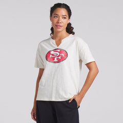 Women's Trick Play Slub Boxy T-Shirt - San Francisco 49ers