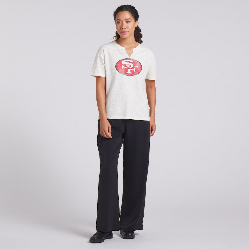 Women's Trick Play Slub Boxy T-Shirt - San Francisco 49ers