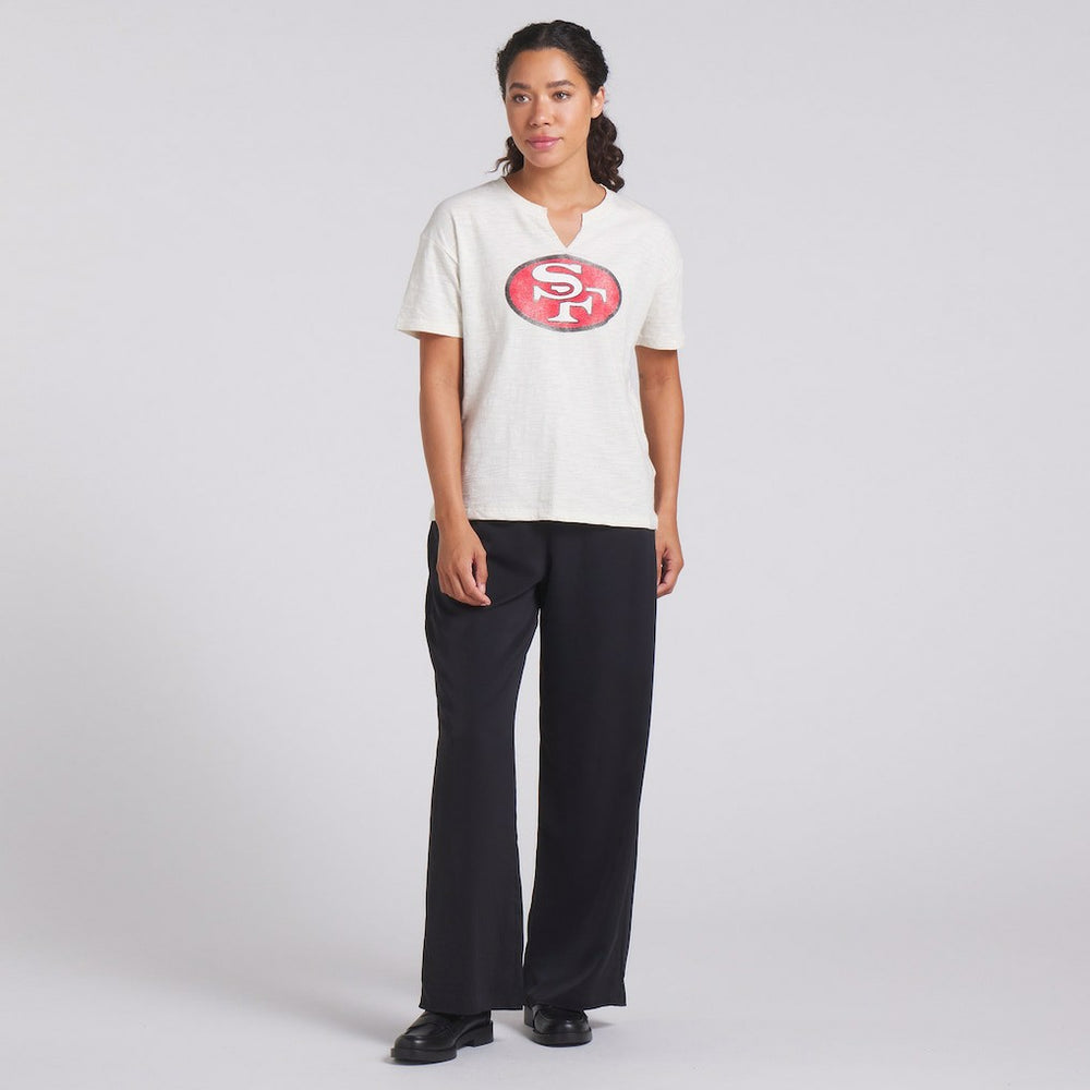 Women's Trick Play Slub Boxy T-Shirt - San Francisco 49ers
