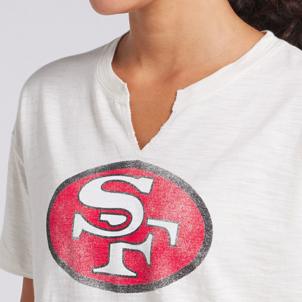 Women's Trick Play Slub Boxy T-Shirt - San Francisco 49ers