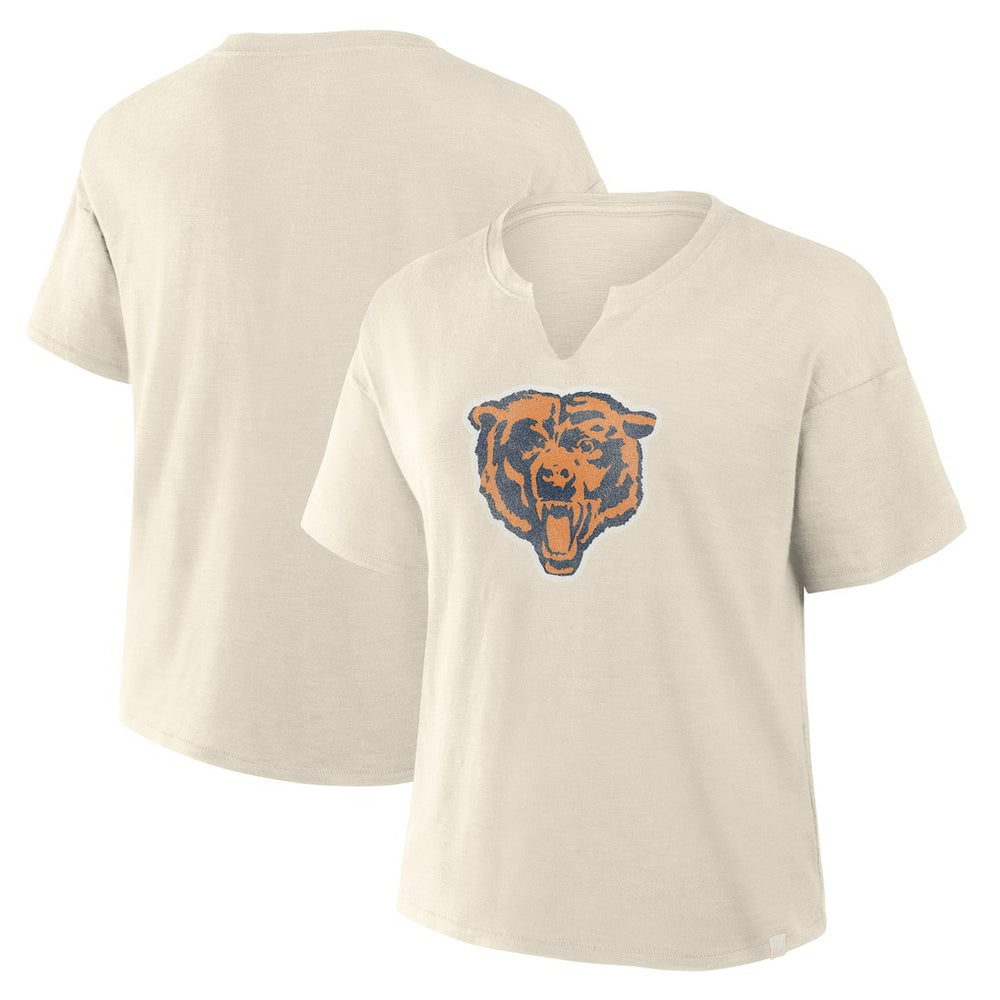 Women's Trick Play Slub Boxy T-Shirt - Chicago Bears