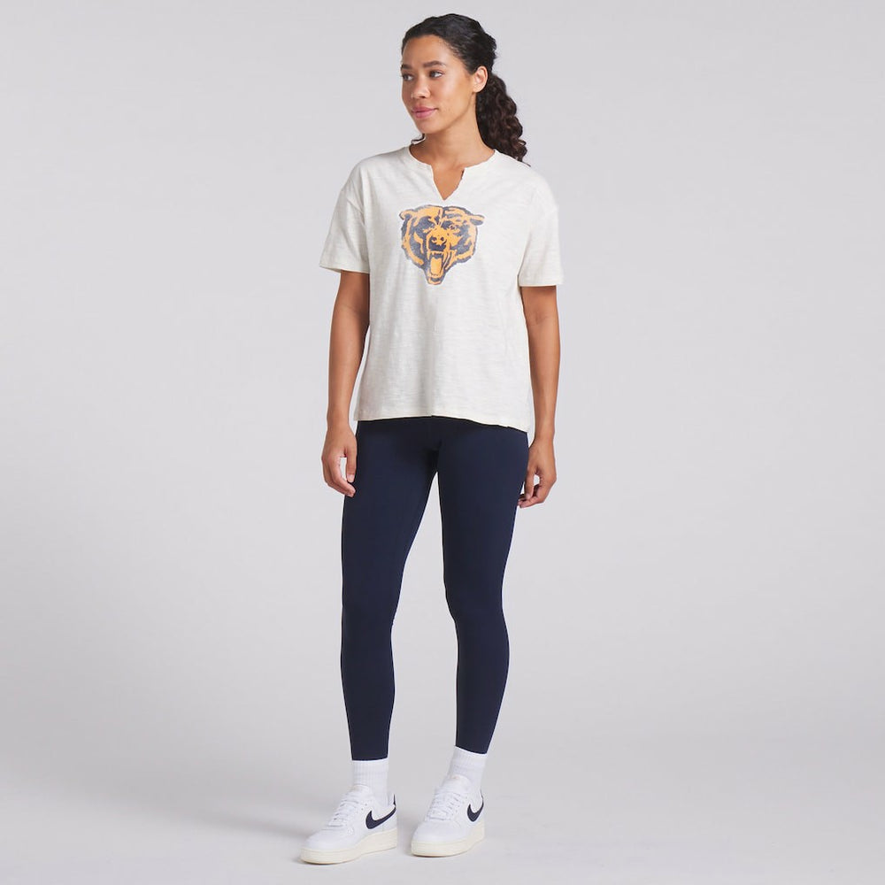 Women's Trick Play Slub Boxy T-Shirt - Chicago Bears