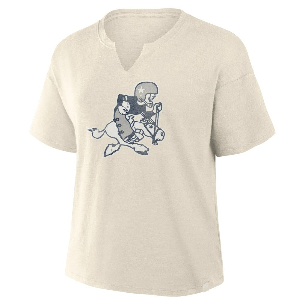Women's Trick Play Slub Boxy T-Shirt - Dallas Cowboys