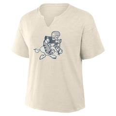 Women's Trick Play Slub Boxy T-Shirt - Dallas Cowboys