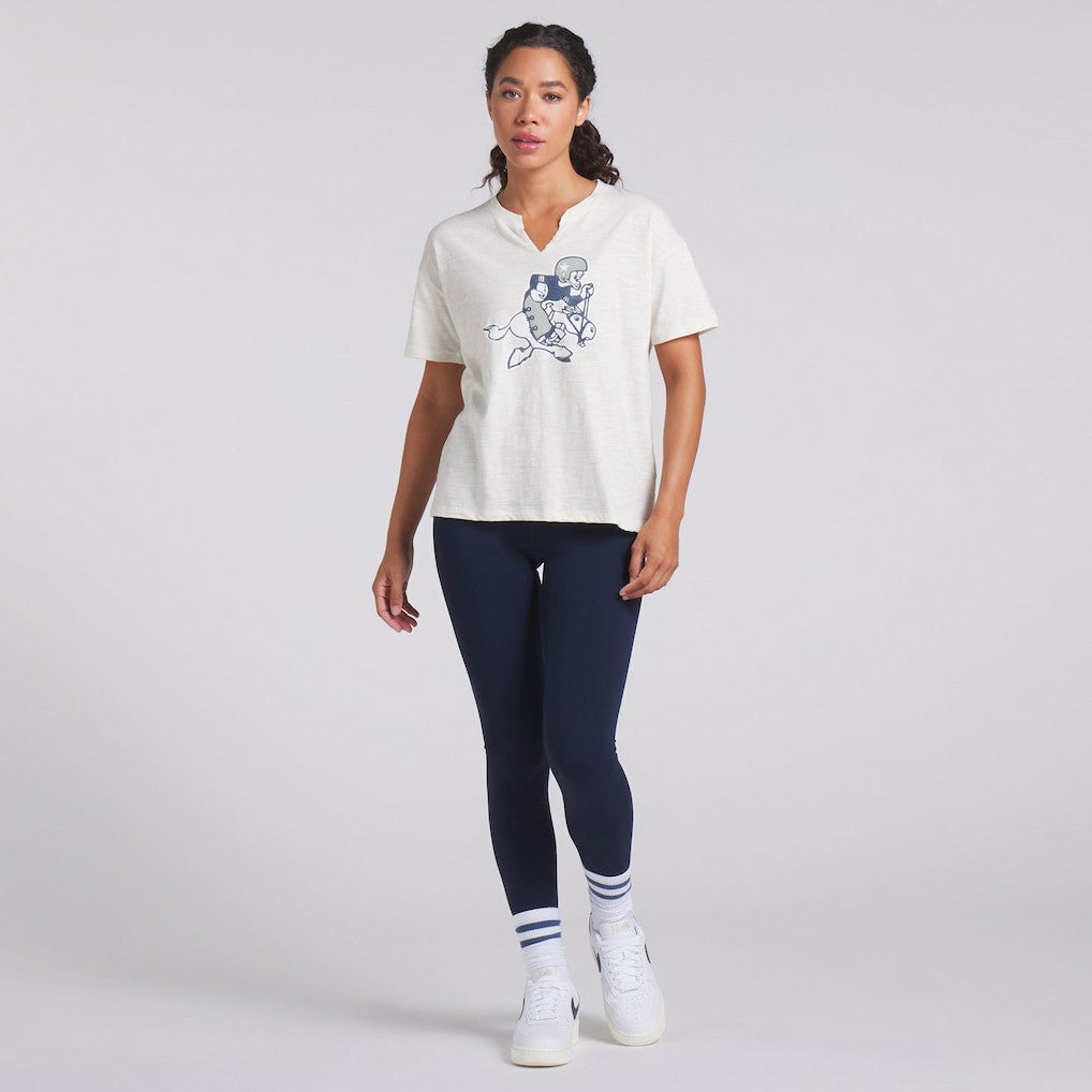 Women's Trick Play Slub Boxy T-Shirt - Dallas Cowboys