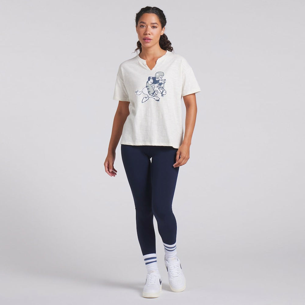 Women's Trick Play Slub Boxy T-Shirt - Dallas Cowboys