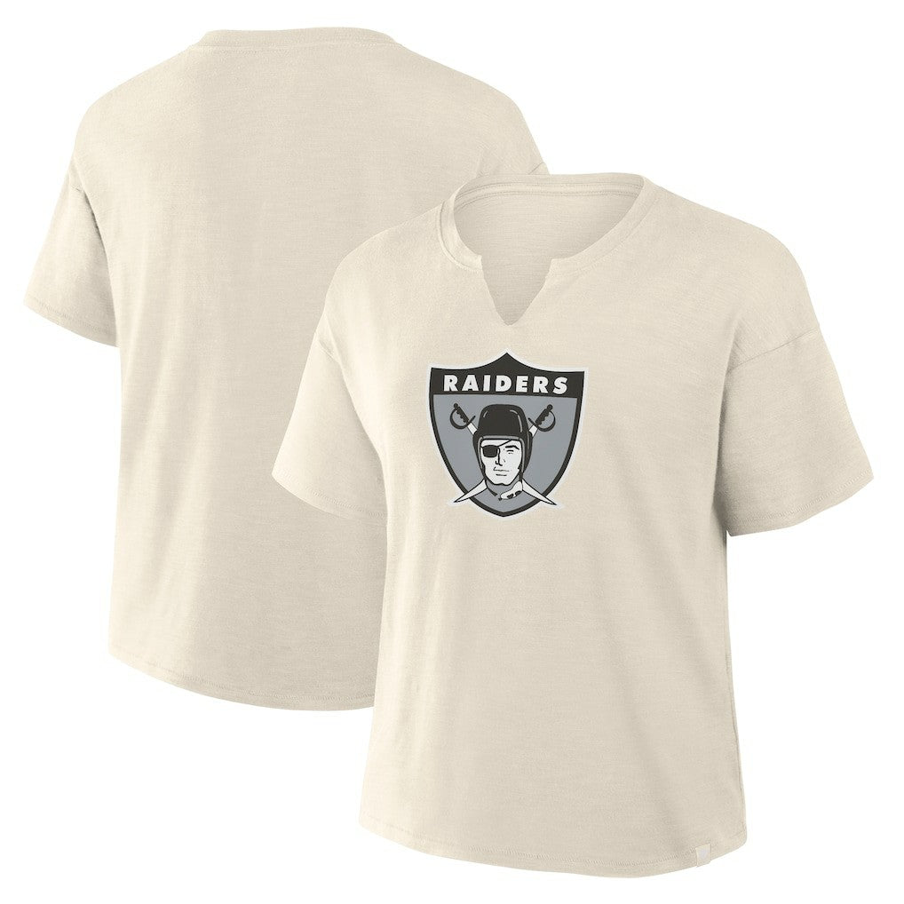 Women's Trick Play Slub Boxy T-Shirt - Las Vegas Raiders