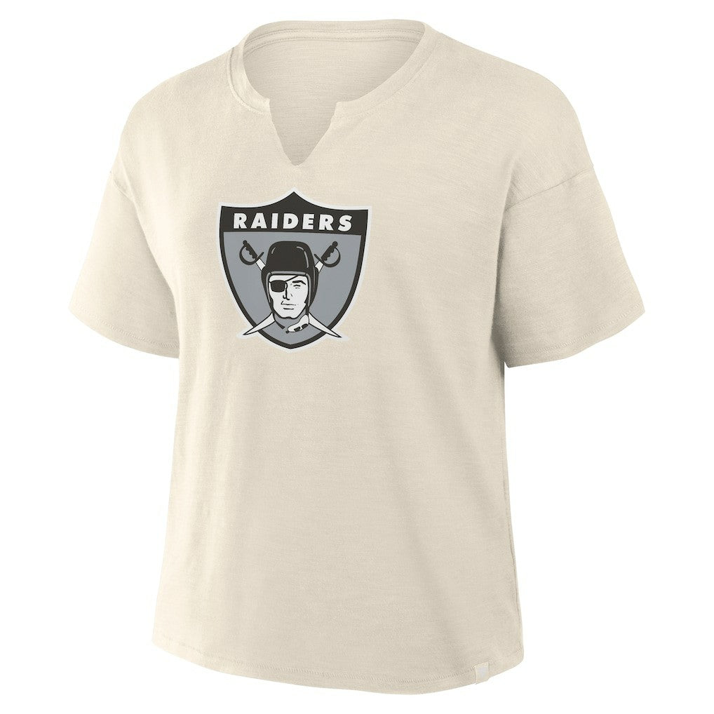 Women's Trick Play Slub Boxy T-Shirt - Las Vegas Raiders