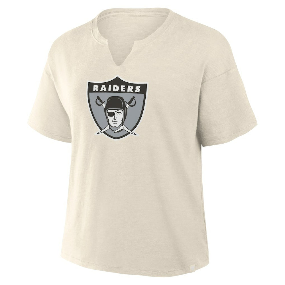 Women's Trick Play Slub Boxy T-Shirt - Las Vegas Raiders