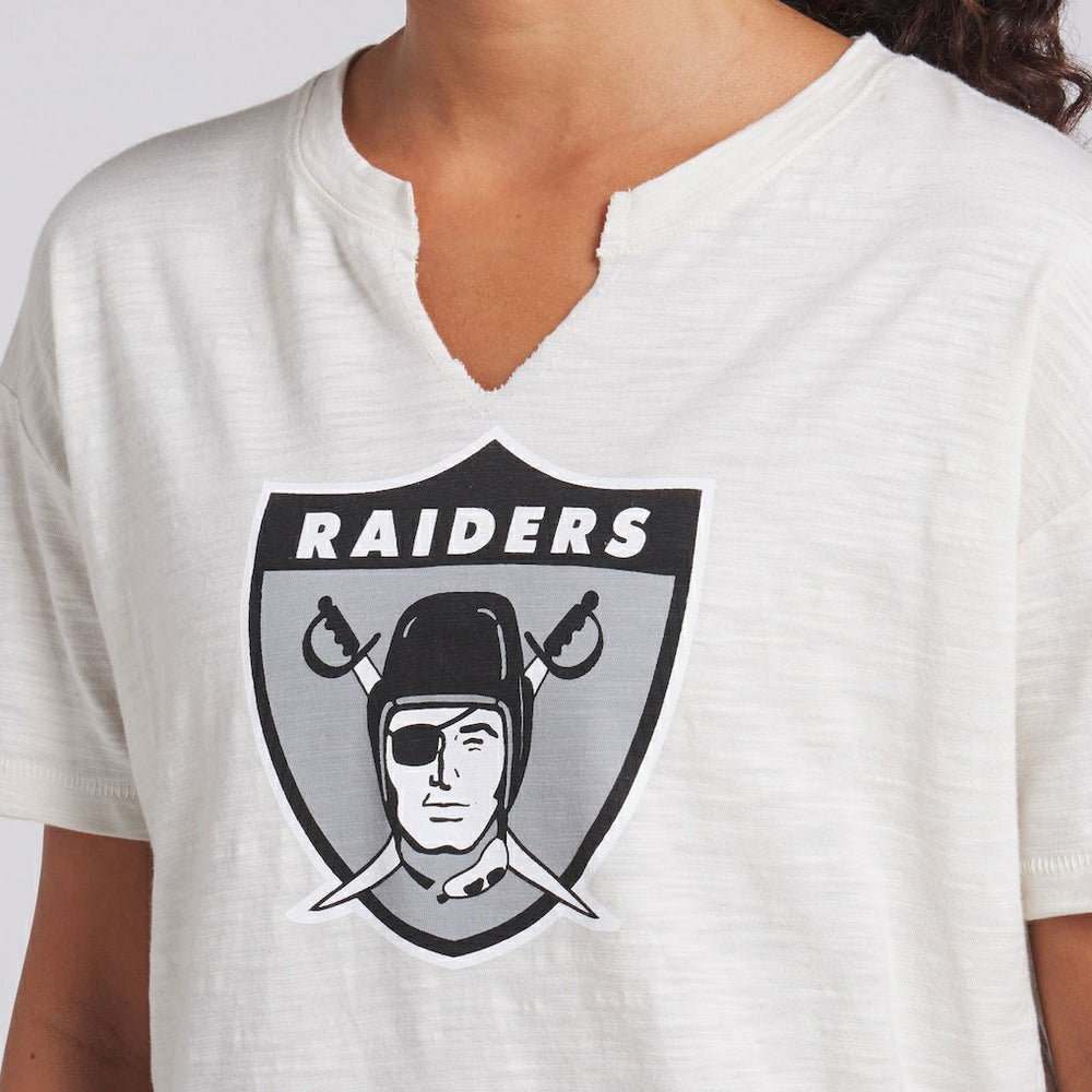 Women's Trick Play Slub Boxy T-Shirt - Las Vegas Raiders