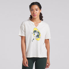 Women's Trick Play Slub Boxy T-Shirt - Green Bay Packers