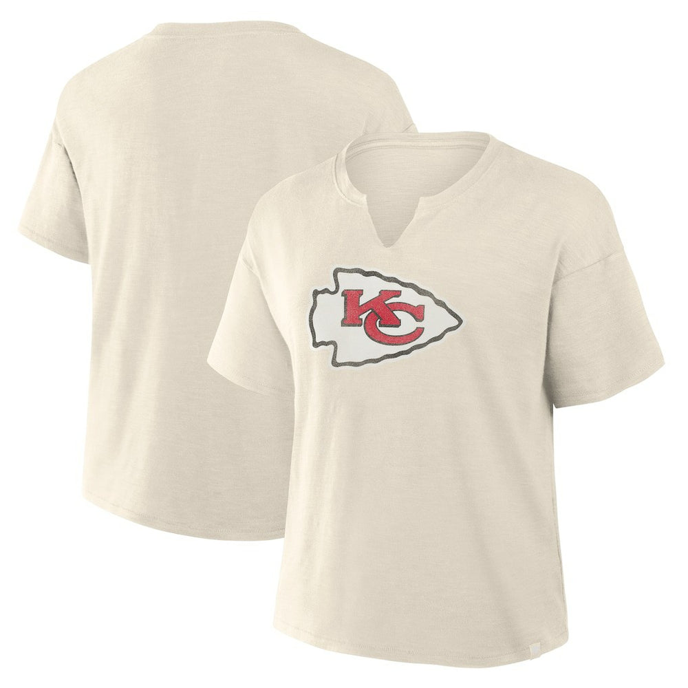 Women's Trick Play Slub Boxy T-Shirt - Kansas City Chiefs