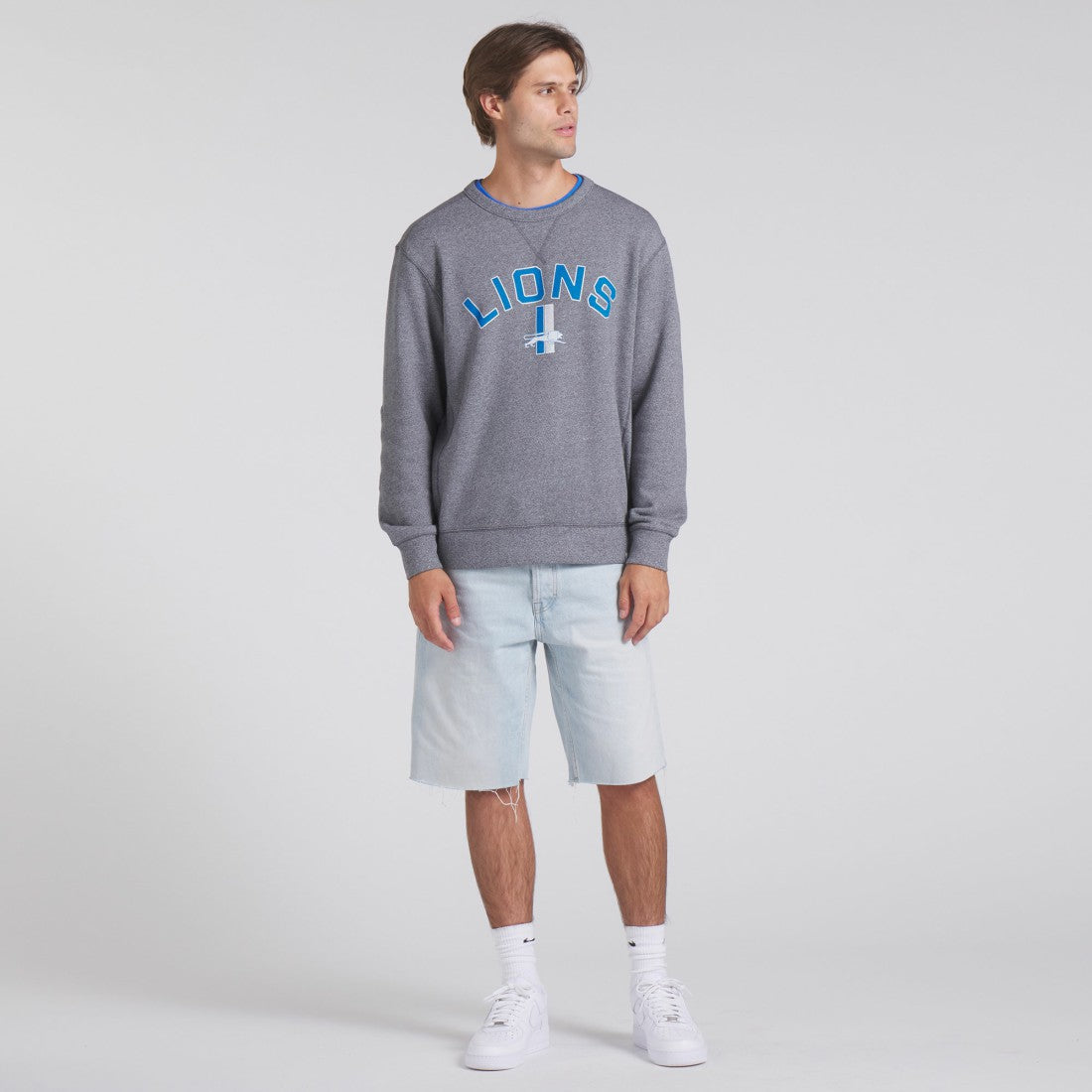 Loop Terry Pullover Sweatshirt - Detroit Lions