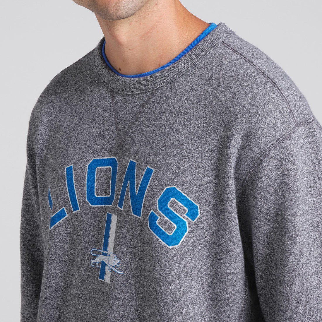 Loop Terry Pullover Sweatshirt - Detroit Lions