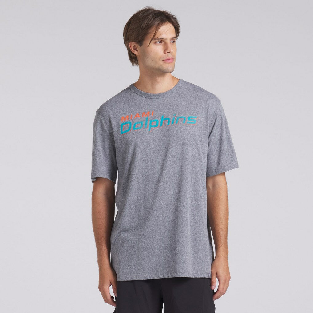 Pass Rush Tri-Blend T-Shirt - Miami Dolphins