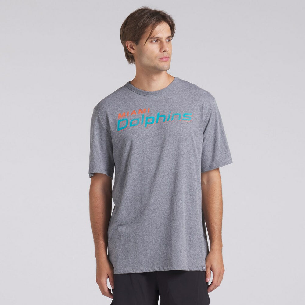 Pass Rush Tri-Blend T-Shirt - Miami Dolphins