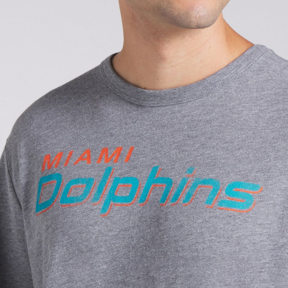 Pass Rush Tri-Blend T-Shirt - Miami Dolphins